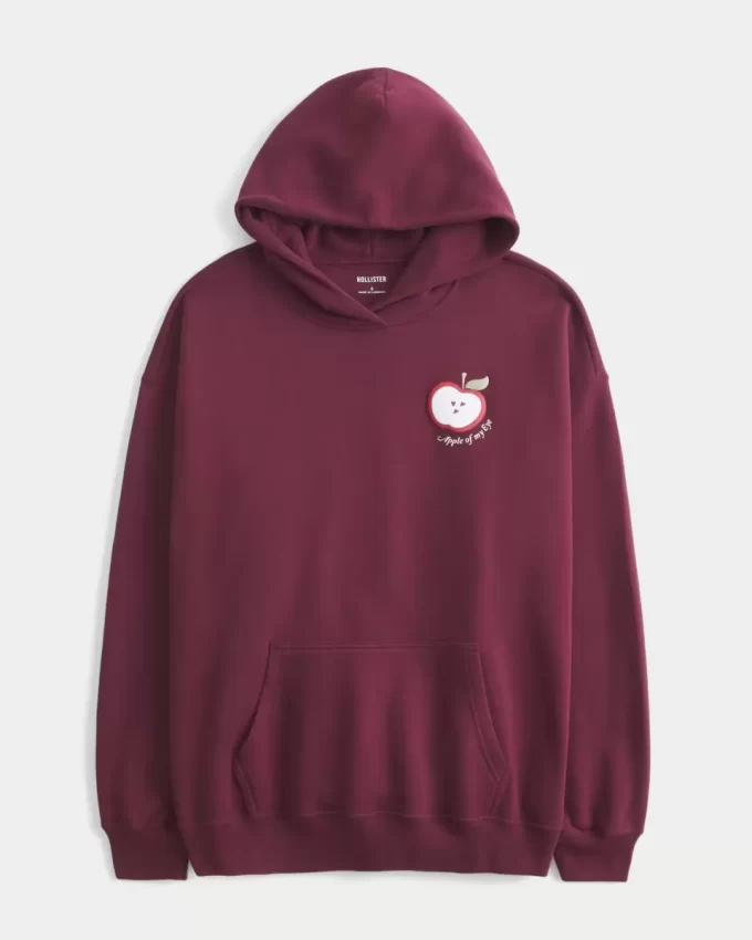 Apple Graphic Hoodie Apple Graphic Hoodie