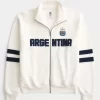 Μπουφάν Argentina AFA Graphic Fleece Track