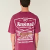 Γραφικό μπλουζάκι ποδοσφαιρικής ομάδας Arsenal Γραφικό μπλουζάκι ποδοσφαιρικής ομάδας Arsenal