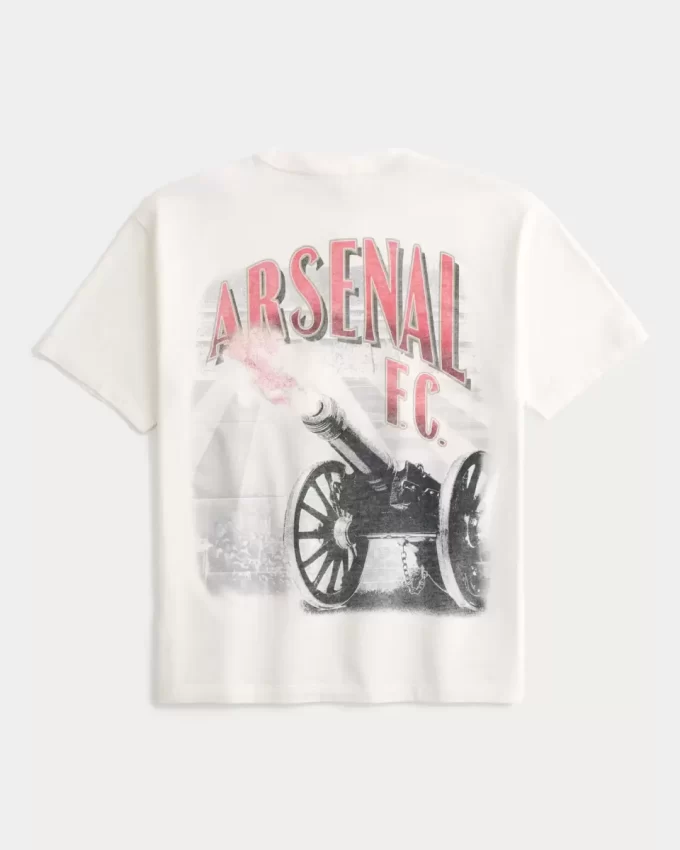 Υπερμεγέθη γραφικό μπλουζάκι Arsenal Υπερμεγέθη γραφικό μπλουζάκι Arsenal