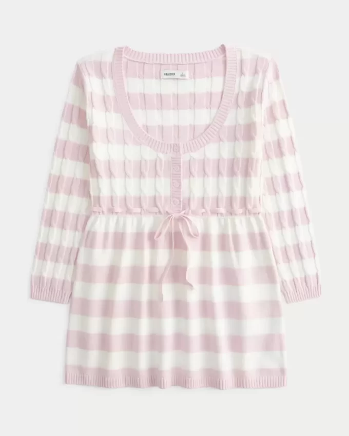 Πλεκτό πουλόβερ Babydoll Πλεκτό πουλόβερ Babydoll