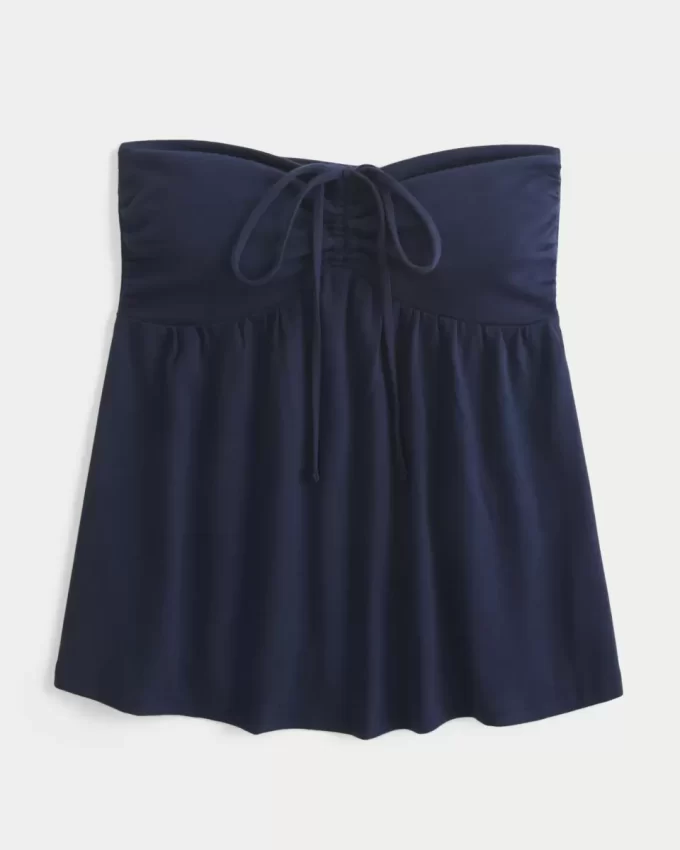 Στράπλες Στράπλες Σιντσέ Μπλουζάκι Babydoll Στράπλες Στράπλες Σιντσέ Μπλουζάκι Babydoll