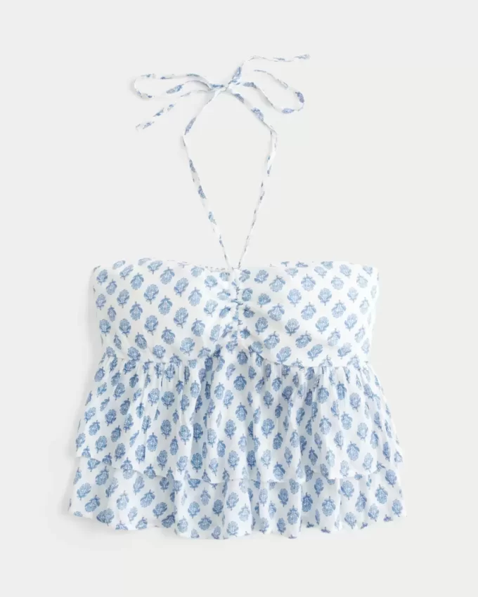 Κορυφή Babydoll με κλιμάκωση Κορυφή Babydoll με κλιμάκωση