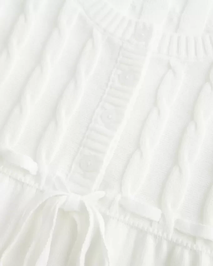 Πλεκτό πουλόβερ Babydoll Πλεκτό πουλόβερ Babydoll