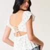 Μπλουζάκι Babydoll Easy Flutter Sleeve Μπλουζάκι Babydoll Easy Flutter Sleeve