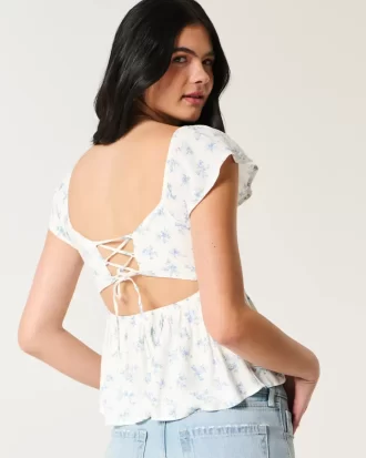 Μπλουζάκι Babydoll Easy Flutter Sleeve