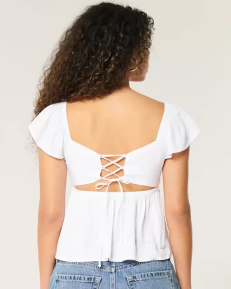 Μπλουζάκι Babydoll Easy Flutter Sleeve