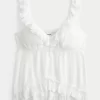 Μπλουζάκι Babydoll Easy Ruffle Μπλουζάκι Babydoll Easy Ruffle