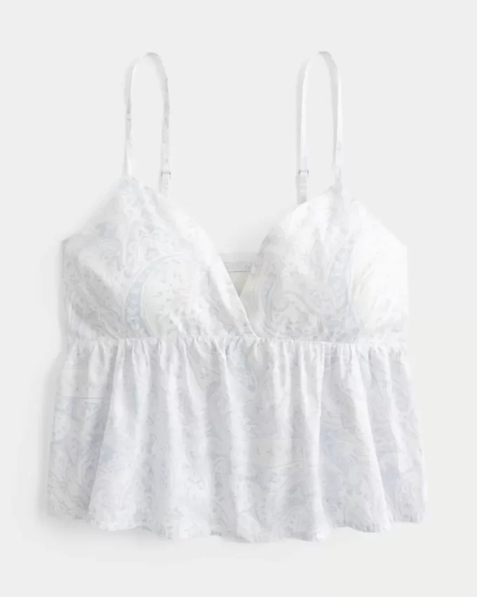 Εύκολη μπλούζα Babydoll με σχέδιο Paisley Εύκολη μπλούζα Babydoll με σχέδιο Paisley
