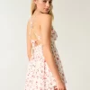 Ανοιχτή πλάτη Babydoll Romper Ανοιχτή πλάτη Babydoll Romper