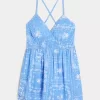 Ανοιχτή πλάτη Babydoll Romper Ανοιχτή πλάτη Babydoll Romper