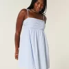 Μίνι φόρεμα Babydoll Tie-Strap Μίνι φόρεμα Babydoll Tie-Strap