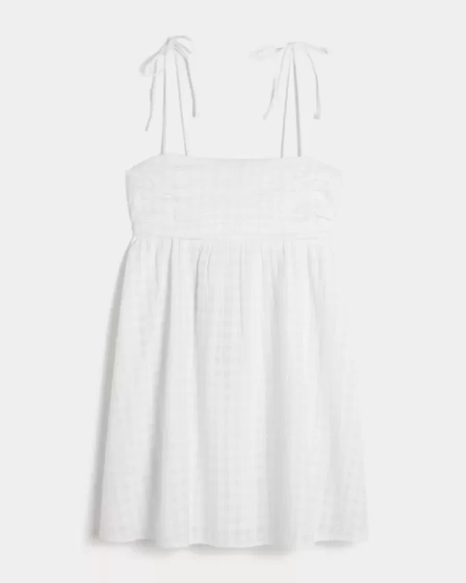 Μίνι φόρεμα Babydoll Tie-Strap Μίνι φόρεμα Babydoll Tie-Strap