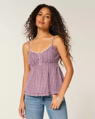 Κουμπί Babydoll Top Κουμπί Babydoll Top