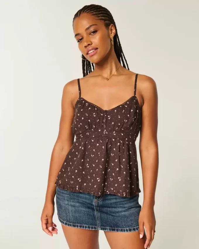 Κουμπί Babydoll Top