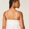 Εύκολη κεντημένη λάμψη Babydoll Top Εύκολη κεντημένη λάμψη Babydoll Top