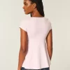 Εύκολη γραβάτα μπούστο Babydoll Top Εύκολη γραβάτα μπούστο Babydoll Top