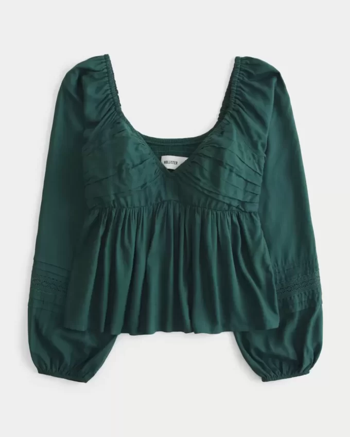 Εύκολη μπούστα Babydoll Top Εύκολη μπούστα Babydoll Top