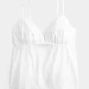 Κεντημένο Babydoll Top με Shimmer Κεντημένο Babydoll Top με Shimmer