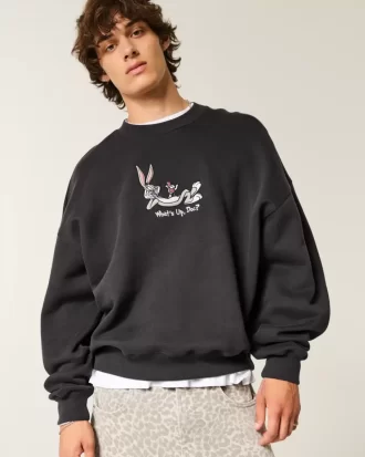 Φούτερ Baggy Cinch Bugs Bunny Graphic Crew