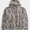 Baggy Cinch Camo Hoodie