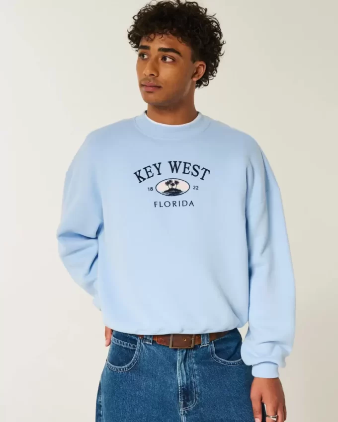 Φούτερ Baggy Cinch Key West Graphic Crew