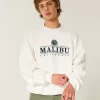 Φούτερ Baggy Cinch Malibu Graphic Crew Φούτερ Baggy Cinch Malibu Graphic Crew