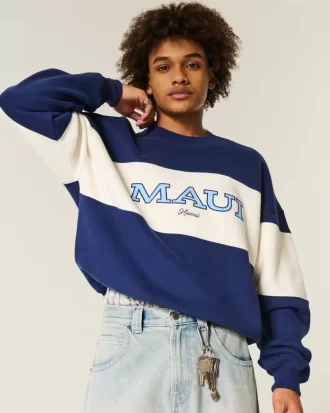 Φούτερ Baggy Cinch Maui Graphic Crew
