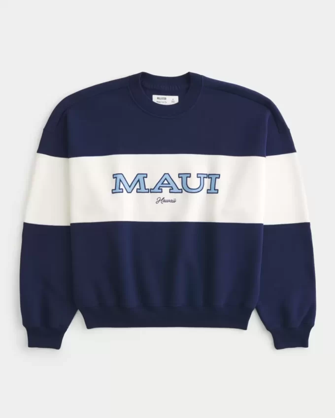 Φούτερ Baggy Cinch Maui Graphic Crew Φούτερ Baggy Cinch Maui Graphic Crew