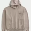 Γραφικό φούτερ με κουκούλα Baggy Cinch Spider Γραφικό φούτερ με κουκούλα Baggy Cinch Spider