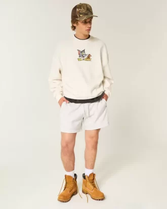 Φούτερ Baggy Cinch Tom and Jerry Graphic Crew