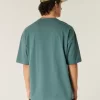 Μπλουζάκι Baggy Cotton Crew Μπλουζάκι Baggy Cotton Crew