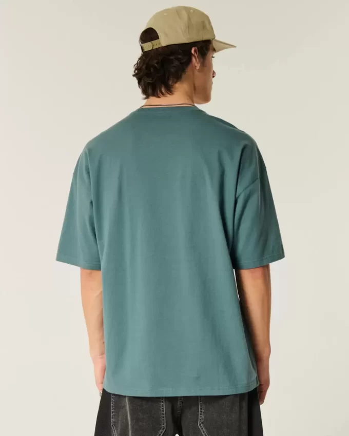 Μπλουζάκι Baggy Cotton Crew Μπλουζάκι Baggy Cotton Crew