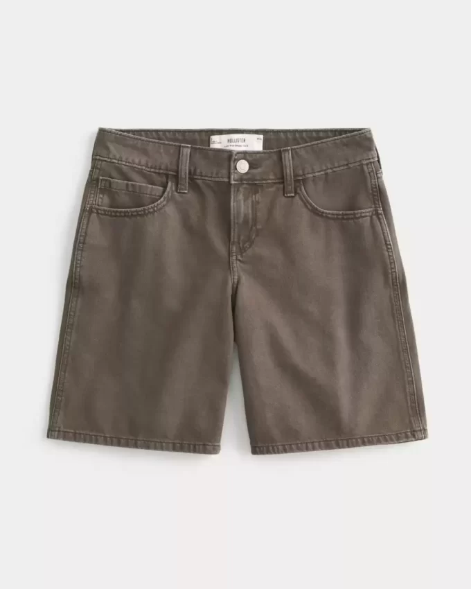 Χαμηλό Καφέ Baggy Jort Χαμηλό Καφέ Baggy Jort