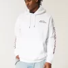 Baggy No Fear Graphic Hoodie