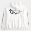 Baggy No Fear Graphic Hoodie