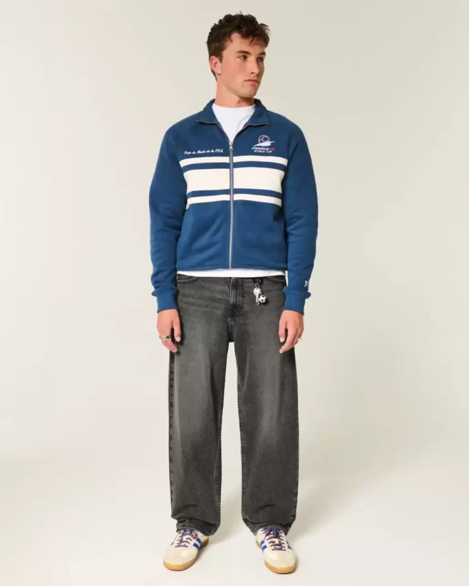 Πλυμένο Black Skater Baggy Jeans Πλυμένο Black Skater Baggy Jeans