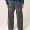 Πλυμένο Black Skater Baggy Jeans Πλυμένο Black Skater Baggy Jeans