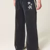 Πλυμένο τζιν Black Star Graphic Super Baggy Πλυμένο τζιν Black Star Graphic Super Baggy