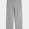 Φαρδύ παντελόνι λινό-Blend Flex Waist Φαρδύ παντελόνι λινό-Blend Flex Waist