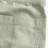 Παντελόνι λινό-Blend Flex-Waist φαρδύ Παντελόνι λινό-Blend Flex-Waist φαρδύ