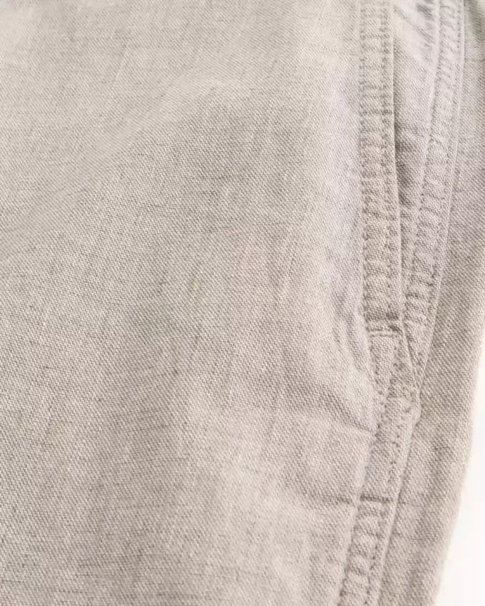 Φαρδύ παντελόνι λινό-Blend Flex Waist Φαρδύ παντελόνι λινό-Blend Flex Waist