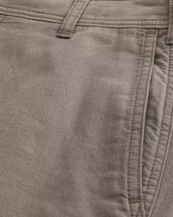 Φαρδύ παντελόνι λινό-Blend Flex Waist Φαρδύ παντελόνι λινό-Blend Flex Waist