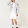 Λινά σορτς στο μέσο του μηρού-Blend pull-on σορτς Λινά σορτς στο μέσο του μηρού-Blend pull-on σορτς