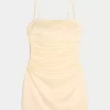 Φόρεμα Bodycon από σατέν πίσω φιόγκο Φόρεμα Bodycon από σατέν πίσω φιόγκο
