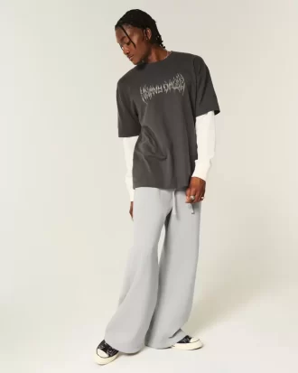 Φαρδύ Bootcut Φούτερ