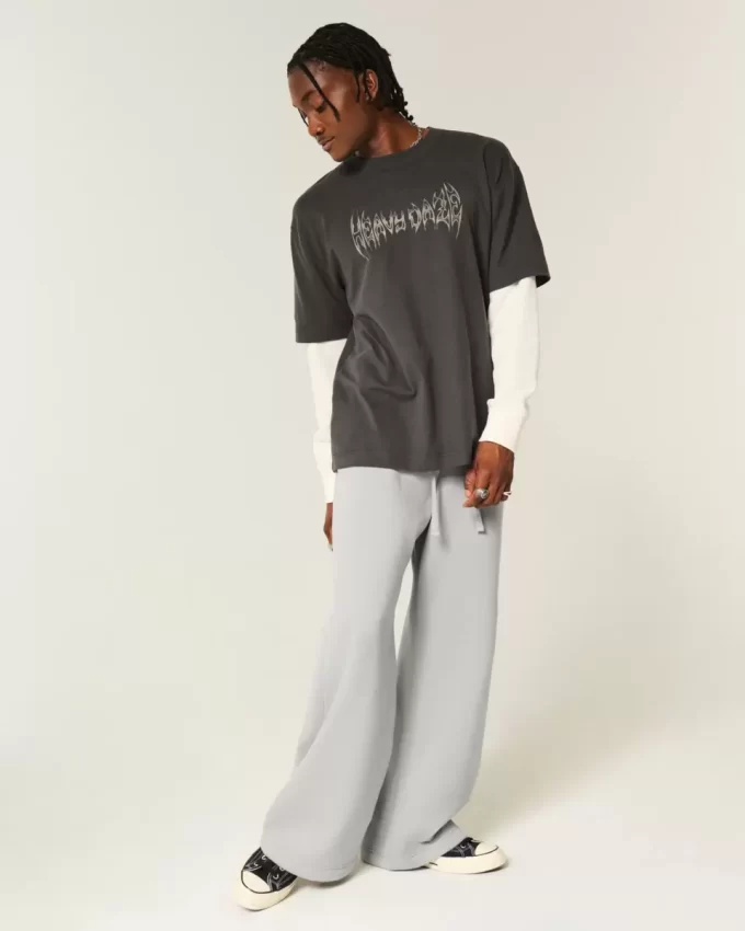 Φαρδύ Bootcut Φούτερ