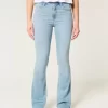 Ψηλόμεσο Ανοιχτό τζιν Bootcut Ψηλόμεσο Ανοιχτό τζιν Bootcut