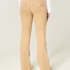 Ψηλόμεσο Χακί Bootcut Jeans Ψηλόμεσο Χακί Bootcut Jeans