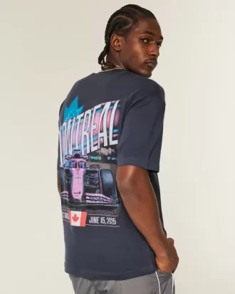 Boxy BWT Alpine Formula One Team Graphic Tee